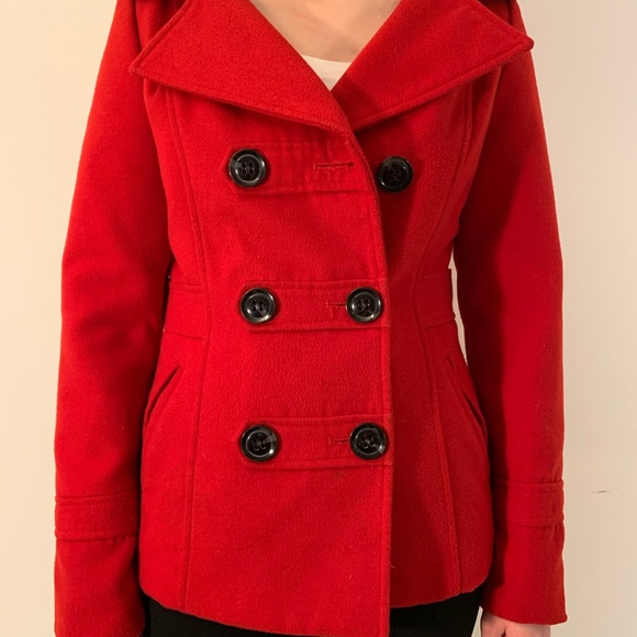 Short Pea Coat - Picture 2 of 2